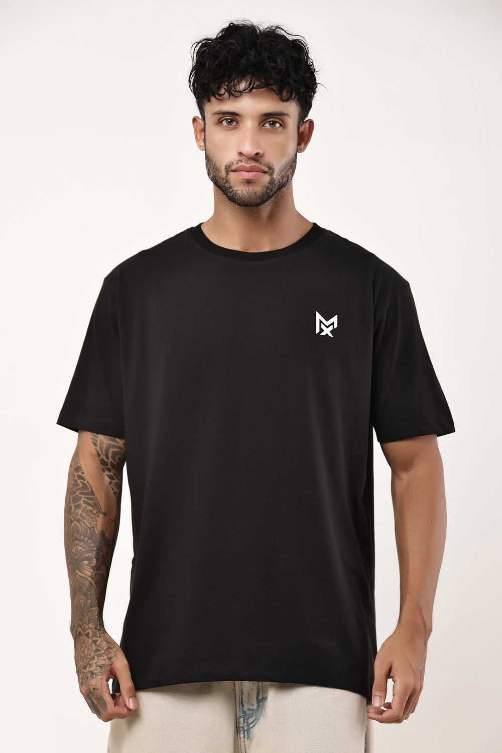 The Supima Essential Crew — Obsidian Black