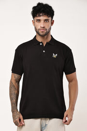 MYBEX Heritage Polo — Obsidian Black